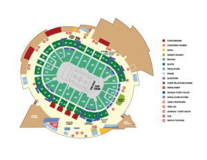 Seating Map - See the Pepsi Center Seating Chart Maps